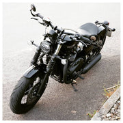 MOTONE UP-AND-OVER RISER KIT FOR ONE INCH BARS - CLEAR ANODISED