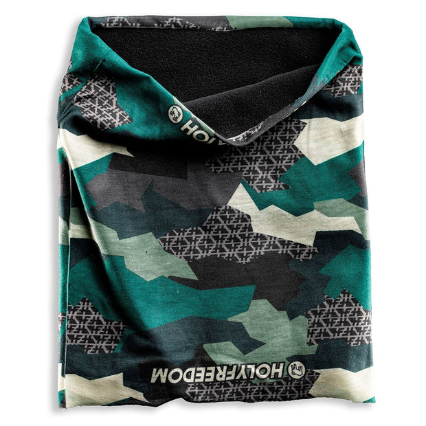 HOLY FREEDOM POLAR TUBE SCARF WITH FLEECE LINING - BLACK HAWK