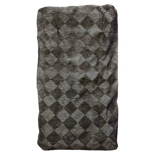 HOLY FREEDOM MERINO WOOL TUBE SCARF - BULLIT DARK