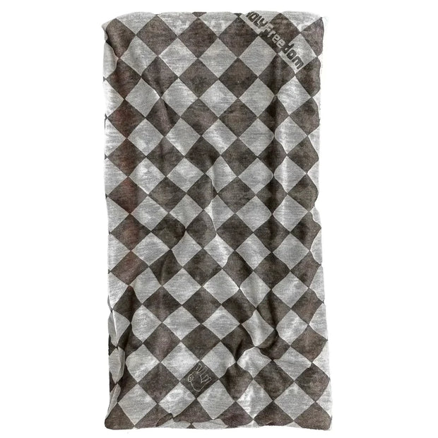 HOLY FREEDOM MERINO WOOL TUBE SCARF - BULLIT BLACK