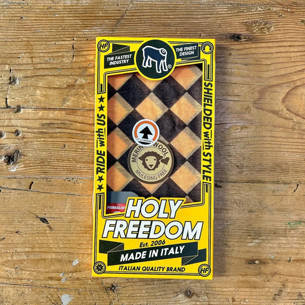 HOLY FREEDOM MERINO WOOL TUBE SCARF - BULLIT YELLOW