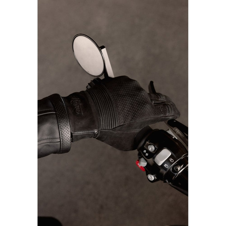 MOTONE WRAITH MOTORCYCLE GLOVES - BLACK