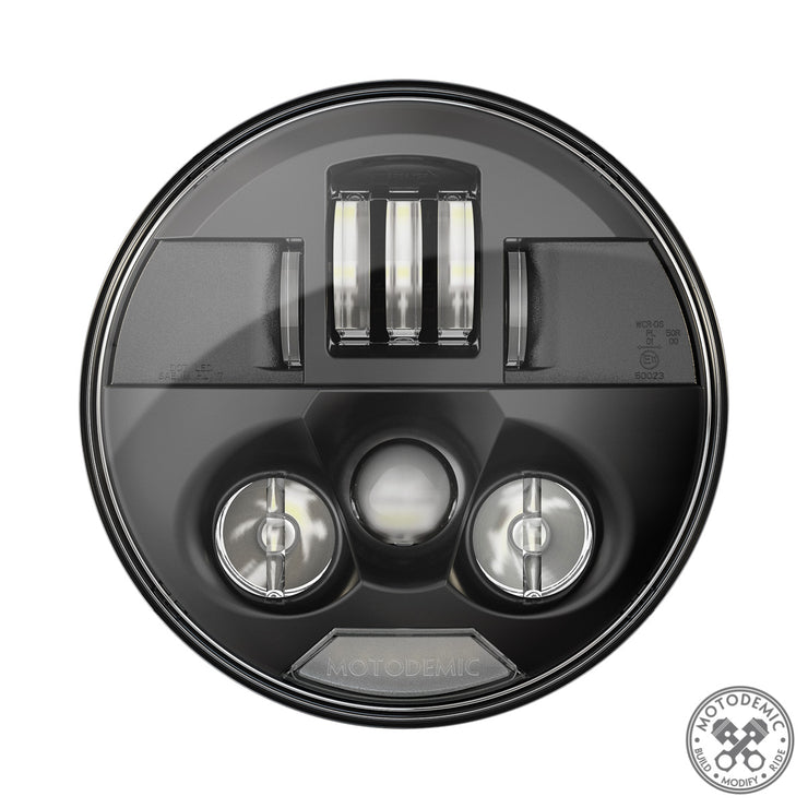 MOTODEMIC EVO S HEADLIGHT FOR TRIUMPH