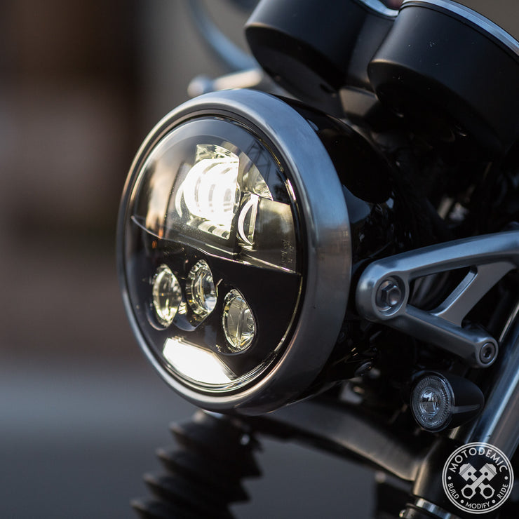 MOTODEMIC EVO S HEADLIGHT FOR TRIUMPH