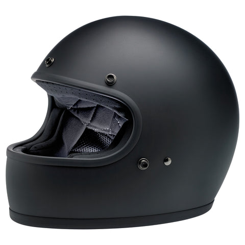 BILTWELL GRINGO ECE 22.05 HELMET - FLAT BLACK - SIZE M - SALE!