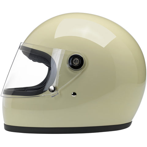 BILTWELL GRINGO S ECE 22.05 HELMET - GLOSS VINTAGE WHITE - SALE!