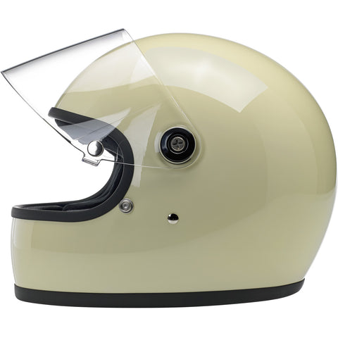 BILTWELL GRINGO S ECE 22.05 HELMET - GLOSS VINTAGE WHITE - SALE!