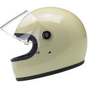 BILTWELL GRINGO S ECE 22.05 HELMET - GLOSS VINTAGE WHITE - SALE!