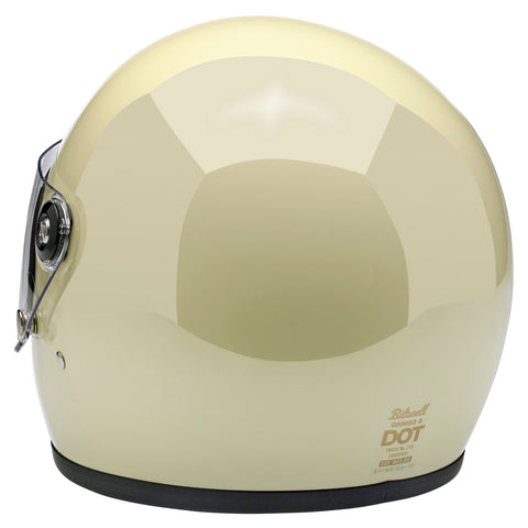 BILTWELL GRINGO S ECE 22.05 HELMET - GLOSS VINTAGE WHITE - SALE!