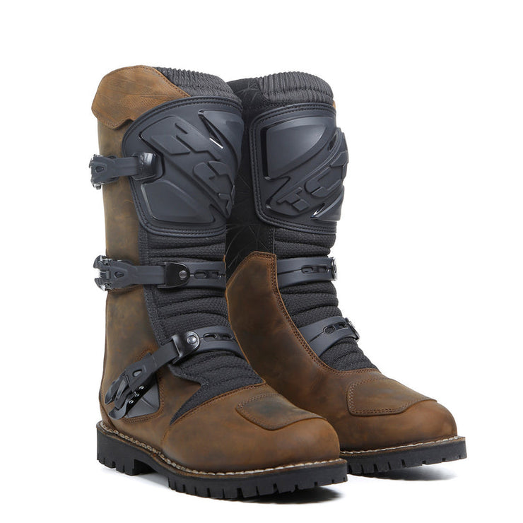 TCX DRIFTER WATERPROOF (WP) BOOTS VINTAGE BROWN – Strath Moto