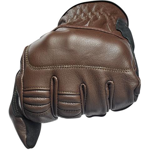 BILTWELL BELDEN GLOVES - CHOCOLATE/BLACK - S, M