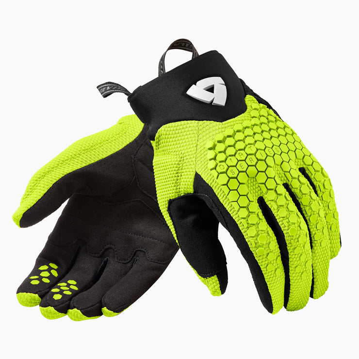 REV'IT! MASSIF GLOVES - NEON YELLOW