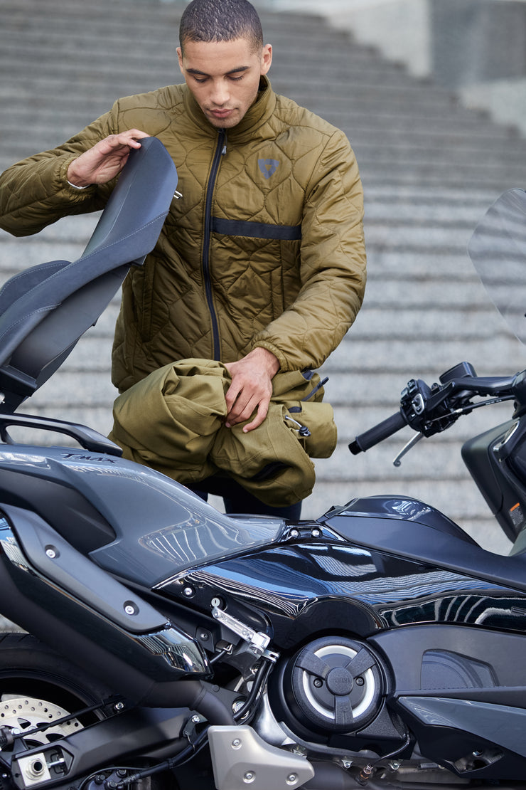 REV'IT! TORONTO H20 JACKET-DARK GREEN