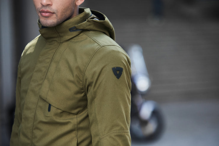 REV'IT! TORONTO H20 JACKET-DARK GREEN