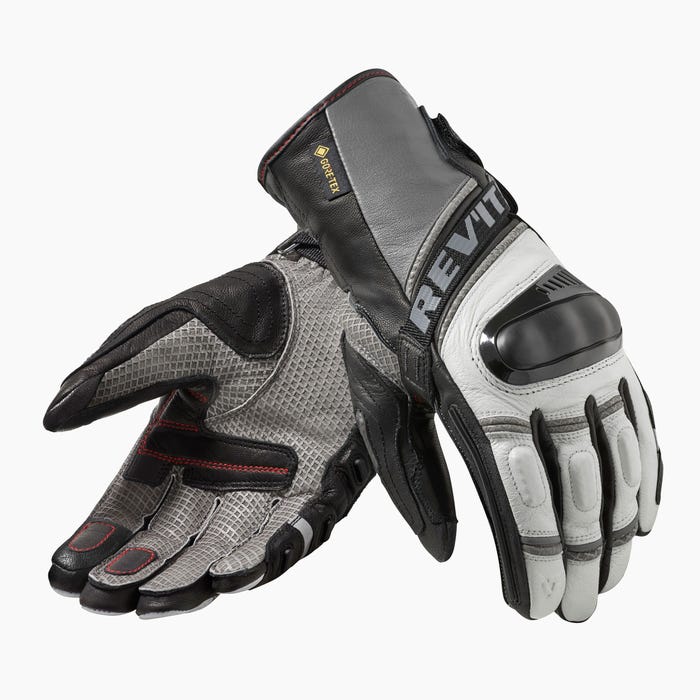 REV'IT! DOMINATOR 3 GTX GLOVES - LIGHT GREY-ANTHRACITE