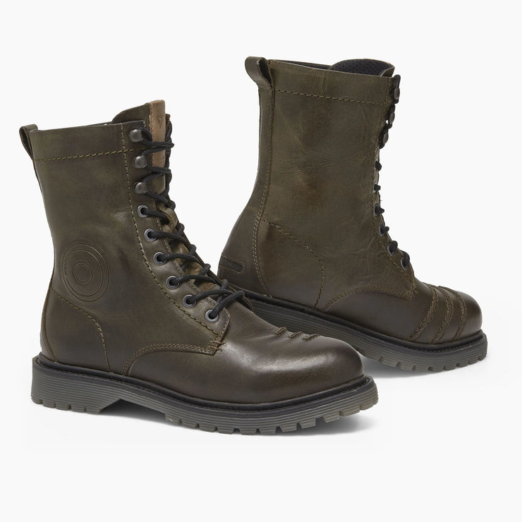 REV'IT! PORTLAND LADIES BOOTS - OLIVE GREEN-BLACK