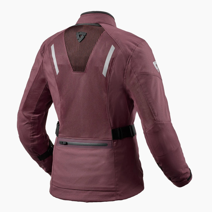REV'IT! LEVANTE 2 H20 LADIES JACKET-DARK RED