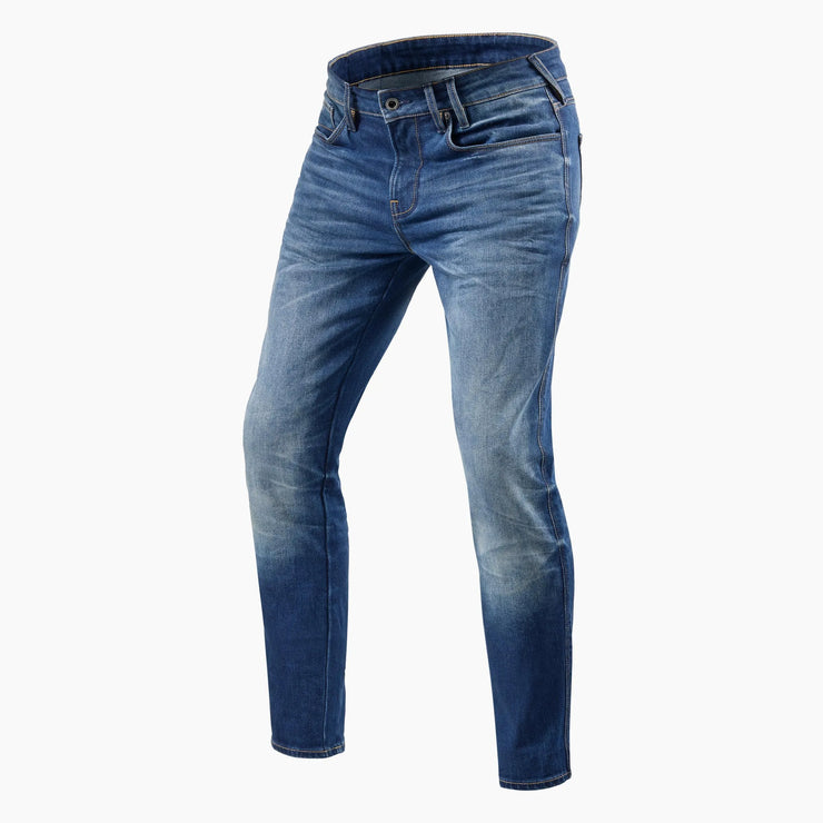 REV'IT! CARLIN SKINNY FIT (SK) JEANS - MEDIUM BLUE USED