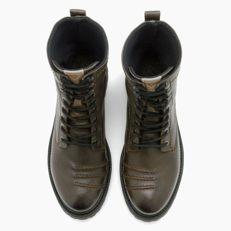 REV IT PORTLAND LADIES BOOTS OLIVE GREEN BLACK Strath Moto