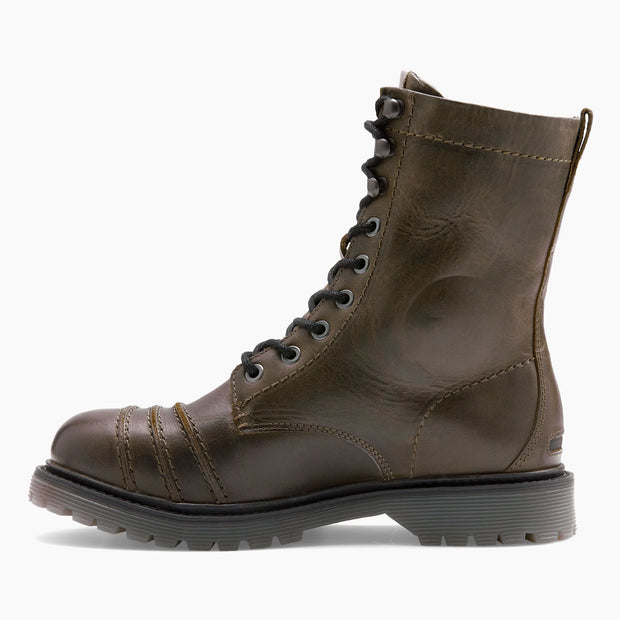 REV'IT! PORTLAND LADIES BOOTS - OLIVE GREEN-BLACK