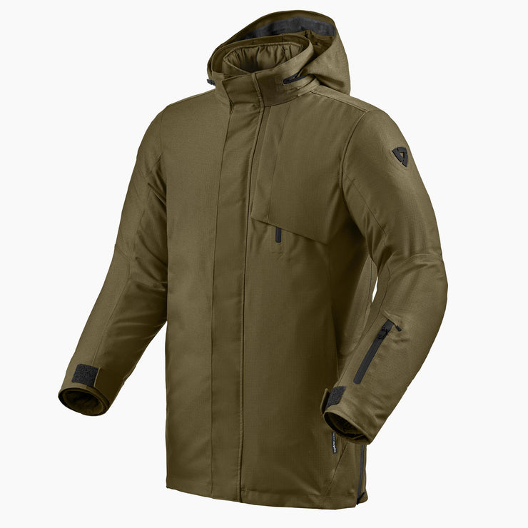 REV'IT! TORONTO H20 JACKET-DARK GREEN