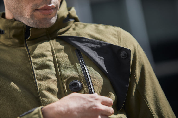 REV'IT! TORONTO H20 JACKET-DARK GREEN
