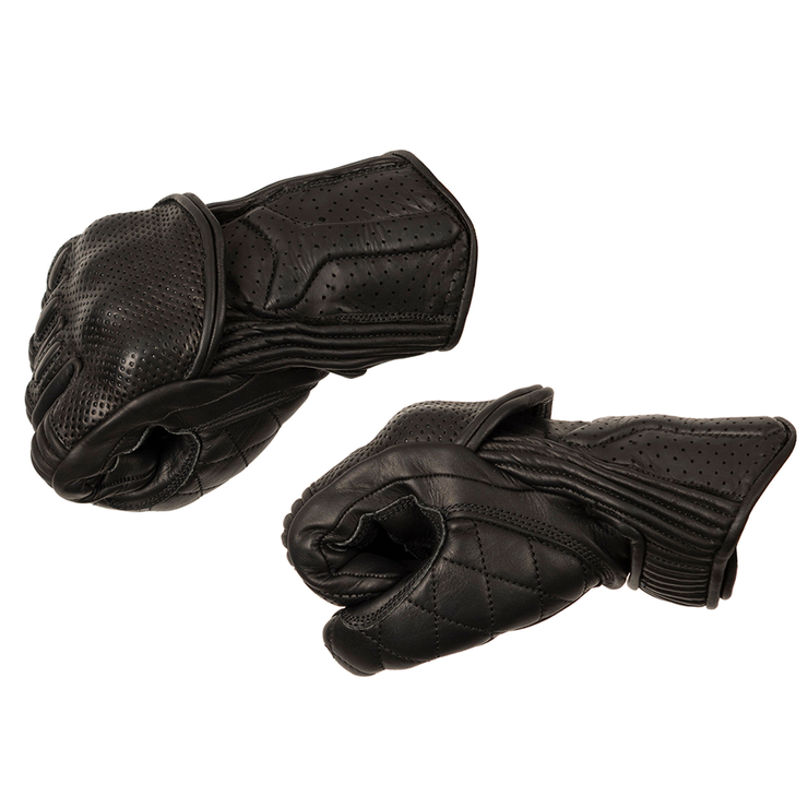 GOLDTOP LADIES SILK LINED PREDATOR GLOVES - BLACK