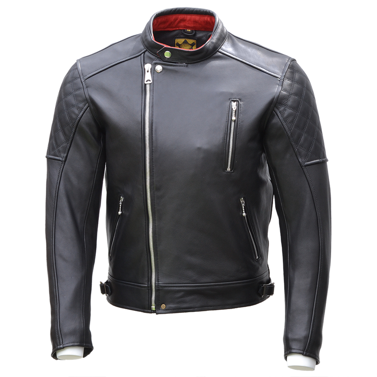 GOLDTOP BOBBER JACKET (CE ARMOURED) - BLACK