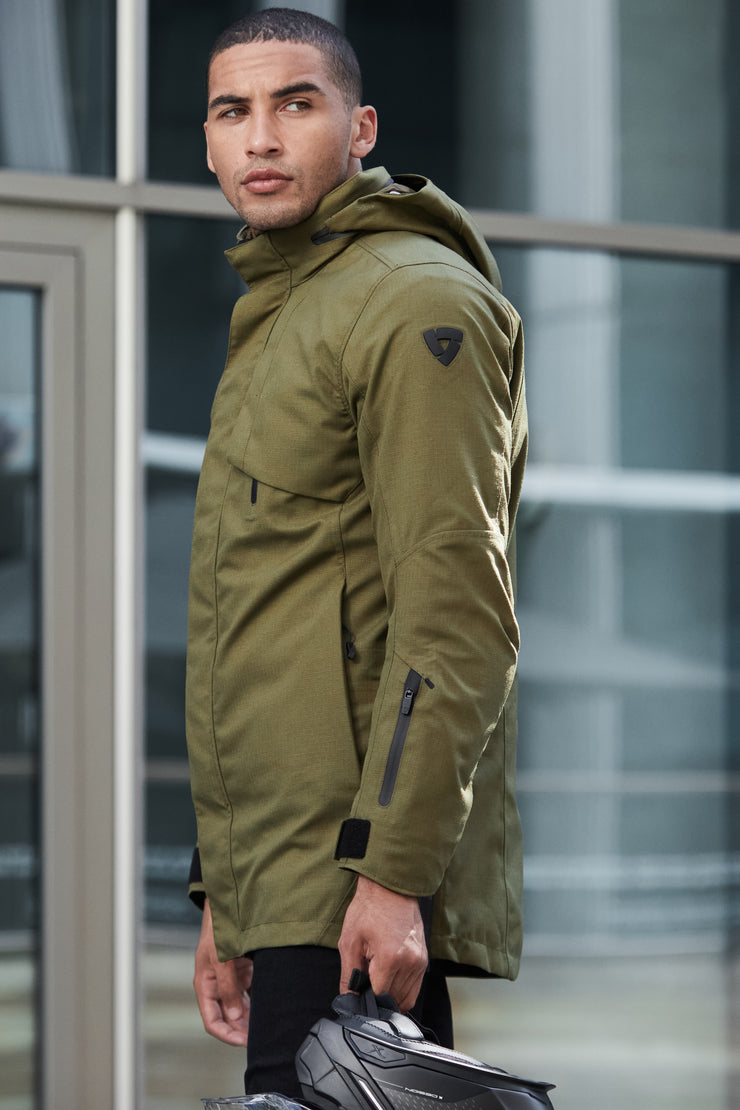 REV'IT! TORONTO H20 JACKET-DARK GREEN