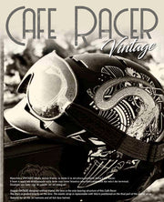 ETHEN CAFE RACER GOGGLE MIRROR BRONZE PHOTOCHROMIC LENS - YELLOW W/ BLACK PINSTRIPES