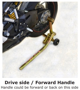 PIT BULL HYBRID ONE ARM REAR STAND FOR TRIUMPH SINGLE-SIDED SWING ARM (2PINS) - F0099-310