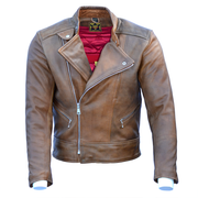 GOLDTOP LANCER JACKET (CE ARMOURED) - WAXED BROWN - SIZE 40, 42 - LAST ONES!