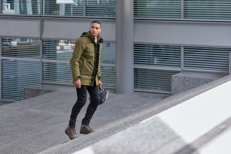REV'IT! TORONTO H20 JACKET-DARK GREEN