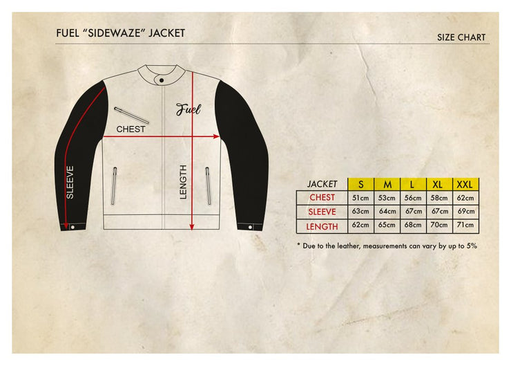 FUEL "SIDEWAZE" BLACK JACKET