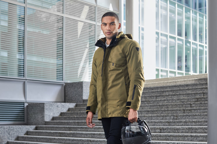 REV'IT! TORONTO H20 JACKET-DARK GREEN