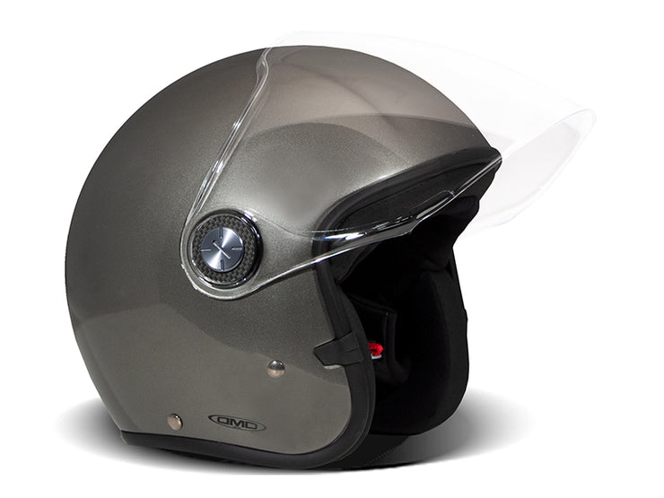 DMD PROJECT-1 (P1) JET HELMET - GLOSS GREY