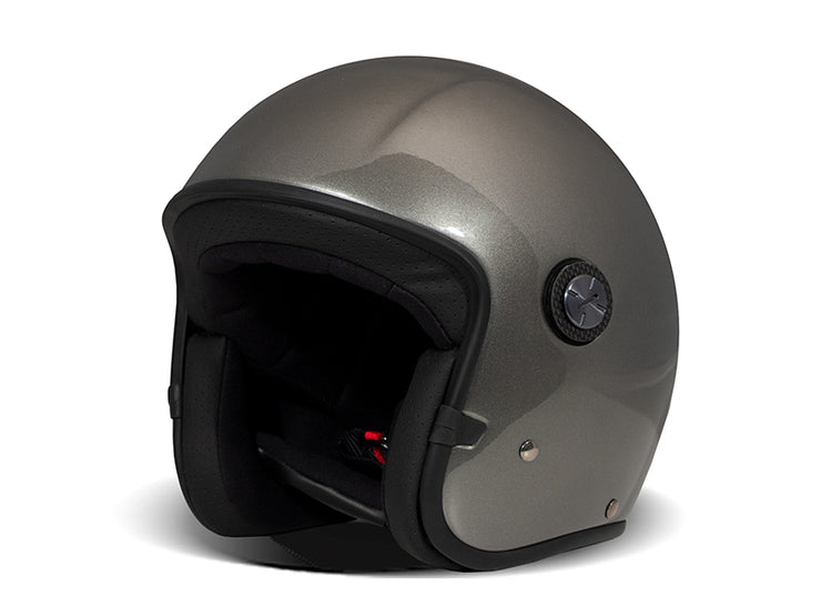 DMD PROJECT-1 (P1) JET HELMET - GLOSS GREY