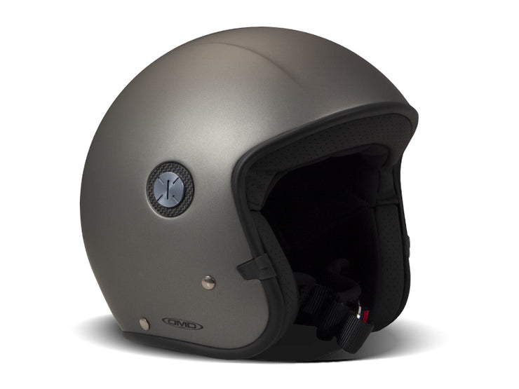 DMD PROJECT-1 (P1) JET HELMET - MATTE GREY - SIZE L