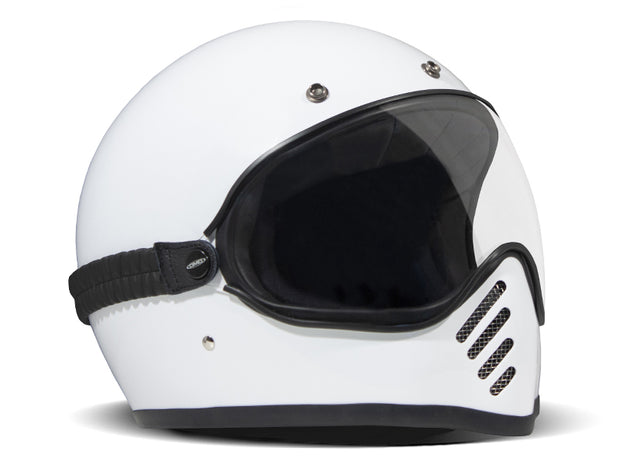 Lunettes moto DMD GHOST White pour casques DMD