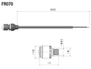 RIZOMA LIGHT UNIT TURN SIGNAL BLACK - FR070BM