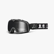 100% BARSTOW GOGGLE ROARS JAPAN - FLASH SILVER LENS