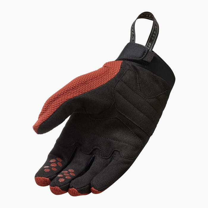 REV'IT! MASSIF GLOVES - BURGUNDY RED