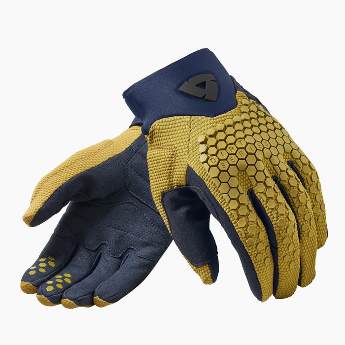 REV'IT! MASSIF GLOVES - OCHER YELLOW