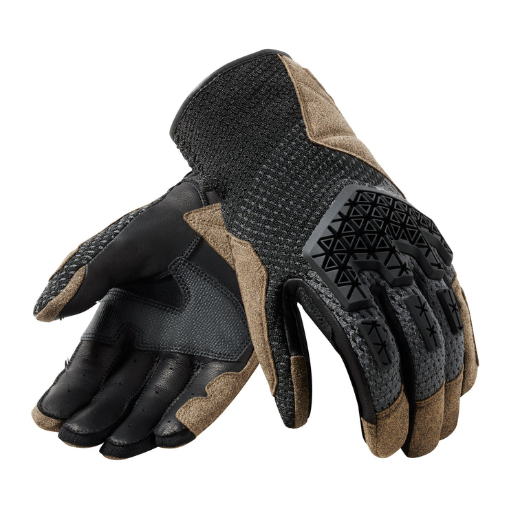 REV'IT! OFFTRACK 2 GLOVES - BLACK-BROWN