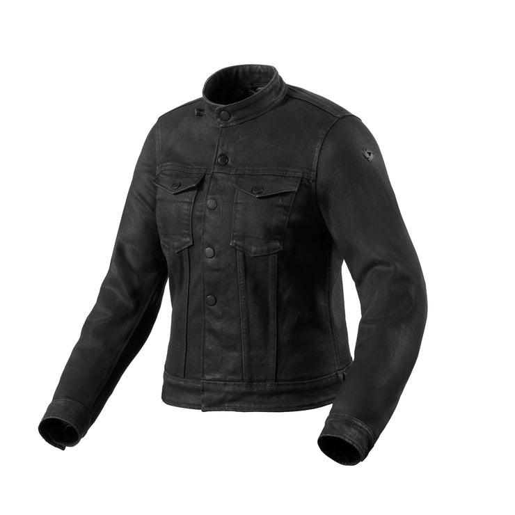 REV'IT! TRUCKER LADIES JACKET - BLACK