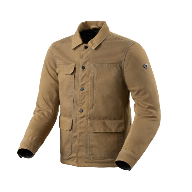 REV'IT! WORKER 2 OVERSHIRT - DARK CAMEL