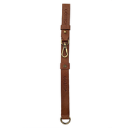 GOLDTOP LEATHER GLOVE STRAP - CHESTNUT