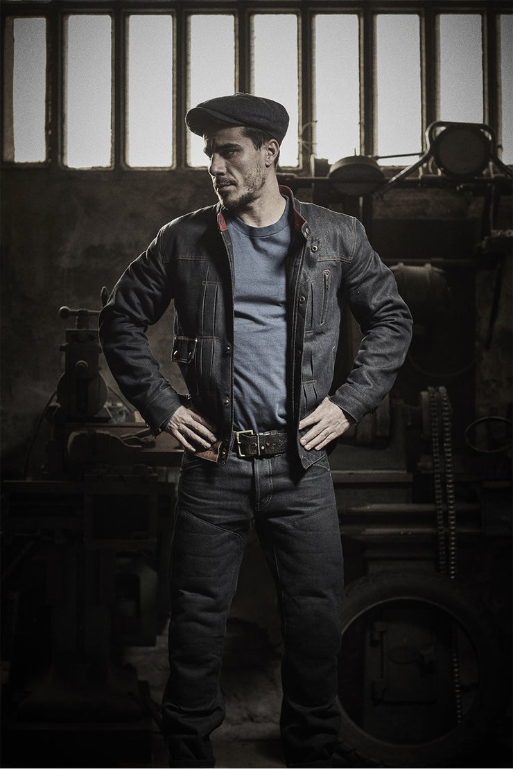 FUEL "GREASY" DENIM JACKET - SIZE XL, 3XL - LAST ONES!