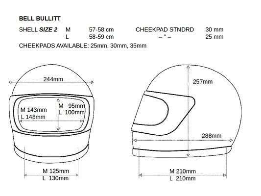 BELL BULLITT - GLOSS BLACK