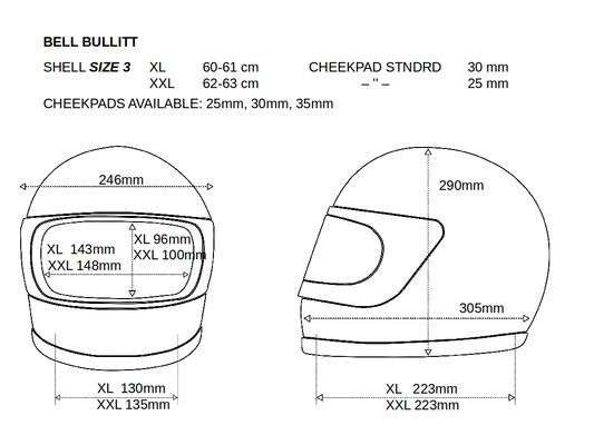 BELL BULLITT - GLOSS BLACK